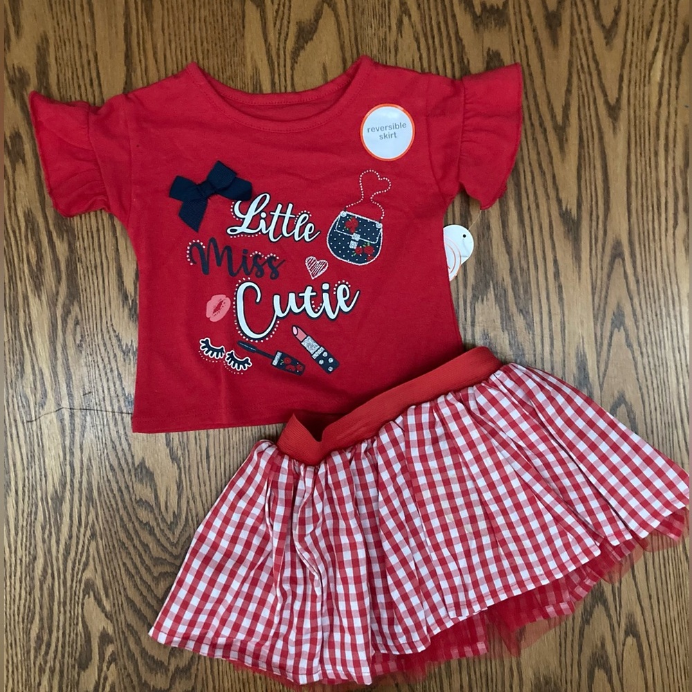 ♥️🤍💙Red/White/Blue Little Miss Cutie Outfit
